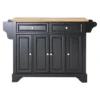 LaFayette Natural Wood Top Kitchen Island - Black - Crosley 2 LaFayette Natural Wood Top Kitchen Island - Black - Crosley -Baxton Home Shop GUEST 6edf8837 f248 485f 9a87 4541d961f0e9