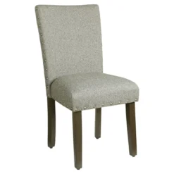 Set Of 2 Classic Parsons Chair With Nailhead Trim - Homepop -Baxton Home Shop GUEST 6ee8587a 8e89 4aae a7ee 8e5ed5bcef58