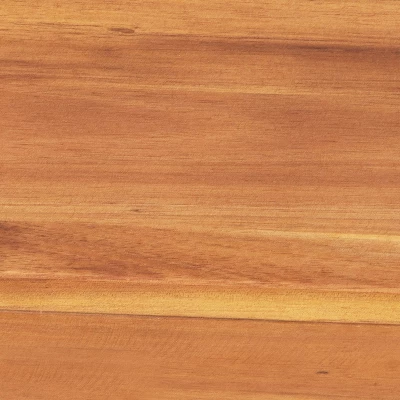 Flash Furniture Martindale Solid Acacia Wood 24 Inch Square Portable Folding Patio Table With Slatted Top And X Shaped Frame In Natural 10 Flash Furniture Martindale Solid Acacia Wood 24 Inch Square Portable Folding Patio Table With Slatted Top And X Shaped Frame In Natural - Image 8