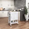 Sage Wood Kitchen Cart White - CorLiving 1 Sage Wood Kitchen Cart White - CorLiving -Baxton Home Shop GUEST 70485573 f59b 4e86 9b9d b1ac48ca3630