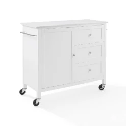 Soren Stone Top Kitchen Island/Cart White - Crosley -Baxton Home Shop GUEST 7054962c cf82 41cf b82f 558f7d3b6563