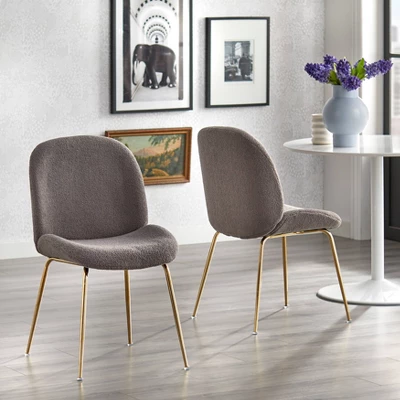 Set Of 2 Shaun Upholstered Modern Dining Chairs - Lifestorey 3 Set Of 2 Shaun Upholstered Modern Dining Chairs - Lifestorey