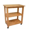Wood Microwave Cart In Medium Oak Brown-Pemberly Row -Baxton Home Shop GUEST 71ff7e9a 1bc9 4137 80dd ed0cc82f0e8f