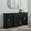Selma Transitional 3 Tiered Ornate Fretwork Door Sideboard - Saracina Home -Baxton Home Shop GUEST 723c1bc3 12e9 4592 ad72 401e4138ac68