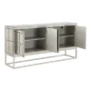 Adolphe Contemporary 4 Door Mirrored Storage Credenza/Sideboard Gold - Treasure Trove -Baxton Home Shop GUEST 72bdd63e a35e 48e7 b569 362257331978