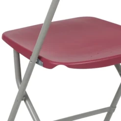 Emma And Oliver Set Of 10 Stackable Folding Plastic Chairs - 650 LB Weight Capacity -Baxton Home Shop GUEST 7300402e 28f3 4211 a5db cc35948f08f8
