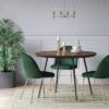 2pk Nils Brass Base Dining Chair Velvet Forest Green - Threshold™ -Baxton Home Shop GUEST 732dab27 4ab1 40d3 9903 139f37ebc037