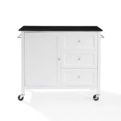 Soren Granite Top Kitchen Island/Cart Black/White - Crosley -Baxton Home Shop GUEST 73524728 71ff 4b95 8b2a 77a67a7ee53d