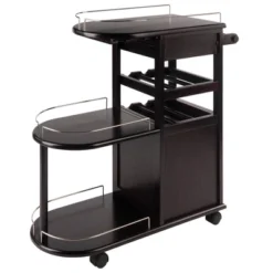 Jimmy Entertainment Cart Dark Espresso - Winsome -Baxton Home Shop GUEST 741fc2bc 37e7 471d 9101 d2590d4e66e4