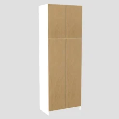 4 Doors Kitchen Storage Cabinet White/Oak - Inval 17 4 Doors Kitchen Storage Cabinet White/Oak - Inval -Baxton Home Shop GUEST 744d76eb 0062 4b10 b265 03e9dd42f8c2