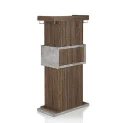 Bluford Mini Bar Chestnut Brown - MiBasics -Baxton Home Shop GUEST 752992e9 d63e 4662 99fd 1377f70aa3df