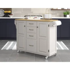 Kitchen Carts And Islands White Base - Home Styles