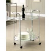 Derria Oval Mirrored Metal Frame Serving Cart - Furniture Of America 2 Derria Oval Mirrored Metal Frame Serving Cart - Furniture Of America -Baxton Home Shop GUEST 76fd6960 c8f5 4729 836b 47eed0b4ab14