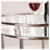 Camden Glam Rolling Bar Cart With Mirrored Shelf Metallic Chrome - Aiden Lane -Baxton Home Shop GUEST 79618613 9913 4e8e a583 90a60775abf5