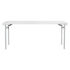 Resin Training Multi Purpose Table Light Gray - OSP Home Furnishings -Baxton Home Shop GUEST 7be7f655 2e50 407b 837d 0ac52647b79c