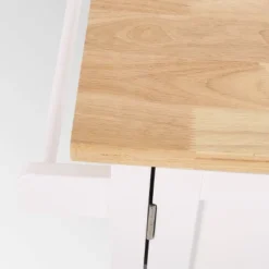 Finzer Farmhouse Kitchen Cart White - Christopher Knight Home -Baxton Home Shop GUEST 7c4bcfbe 8488 4423 9f7d f198df34be2c