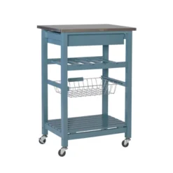 Clarke Kitchen Cart - Linon -Baxton Home Shop GUEST 7c56be92 60f7 4ffc 8537 5d03d4497309