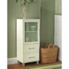 Frosted Pane 2 Drawer Floor Cabinet White - Buylateral -Baxton Home Shop GUEST 7c9b3845 9949 4f9f a7e4 4c9c5528d470