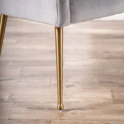 Beverly Velvet Dining Chair Gray - Abbyson Living -Baxton Home Shop GUEST 7f18ff74 ad61 4d57 99f3 33fe9f02ed14