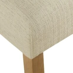 Marin Curved Back Dining Chair Stain Resistant Textured Linen - HomePop -Baxton Home Shop GUEST 828a58ee 6157 4c55 ab95 6abbb9b9956c