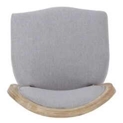 Set Of 4 Phinnaeus French Country Fabric Dining Chairs Light Gray/Natural - Christopher Knight Home -Baxton Home Shop GUEST 83c98a65 9321 413c 91c8 ae7e89e1ebee