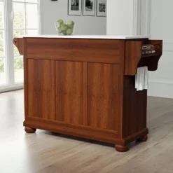 Alexandria Stone Top Full Size Kitchen Island/Cart Cherry/White - Crosley 13 Alexandria Stone Top Full Size Kitchen Island/Cart Cherry/White - Crosley -Baxton Home Shop GUEST 85b7727b db83 4ccc bc13 dce0dfe6a303