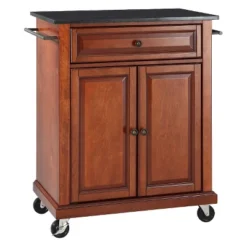 Granite Top Portable Kitchen Cart - Crosley -Baxton Home Shop GUEST 85befb8d 2ef5 4d43 abb2 554d911ef959