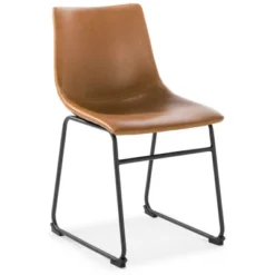 Set Of 2 Lakewood Dining Chair Tan - Poly & Bark -Baxton Home Shop GUEST 85dc8d35 3737 4c2c ac6b e08cd21cbea3