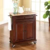 Compact Wood Top Kitchen Cart - Crosley -Baxton Home Shop GUEST 870578f0 6d9c 4e1c 8b8e 1b17b6c9c1bf