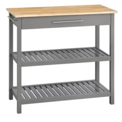 Rubin Kitchen 2-Tier Cart - Buylateral -Baxton Home Shop GUEST 889d2987 9459 4447 ab8c aa92a5065075