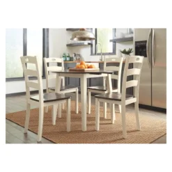 Set Of 2 Woodanville Dining Room Side Chair White/Brown - Signature Design By Ashley -Baxton Home Shop GUEST 89c5e104 5985 4885 95f7 8c4e57ac4051