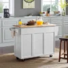 Elliott Kitchen Cart With Natural Top White - Crosley 1 Elliott Kitchen Cart With Natural Top White - Crosley -Baxton Home Shop GUEST 8a24ebc3 b160 4296 b5ed 1925d1105a40