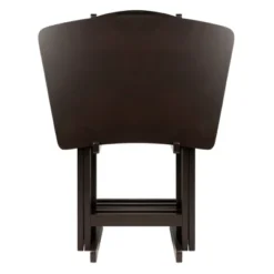 5pc Anila Fan Shape Snack Table Coffee - Winsome