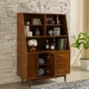 Danish Highboy Buffet Autumn Oak - Lifestorey -Baxton Home Shop GUEST 8b78f8d9 ddaa 484d 99cd 8f1436b325bf