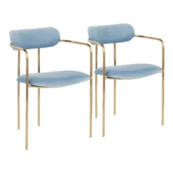 Set Of 2 Demi Contemporary Chair - LumiSource -Baxton Home Shop GUEST 8b950350 6974 4d9c 87be 062046bca7cc
