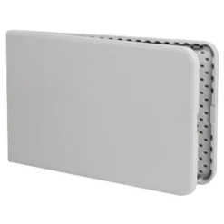 Emma And Oliver 8-Foot Bi-Fold Granite White Plastic Banquet And Event Folding Table With Handle -Baxton Home Shop GUEST 8c2825f6 0657 4e4f 9c69 90a10546298e 1