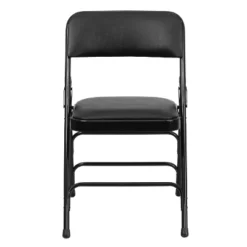 Flash Furniture 4 Pack HERCULES Series Curved Triple Braced & Double Hinged Upholstered Metal Folding Chair -Baxton Home Shop GUEST 8d1a3a35 38aa 4db1 a808 d38427ff5c12