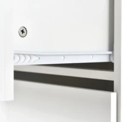 52.7 In. W Mobile Kitchen Island With Drop Leaf Wood Top, Spice Rack And Locking Wheels-ModernLuxe -Baxton Home Shop GUEST 906c4008 79e1 4cad b2e5 0083236cb813