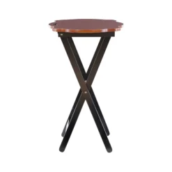 Austin Tray Table Set Black/Hazelnut - Powell Company -Baxton Home Shop GUEST 91027ecb 31ff 417d a734 dd90a659de76