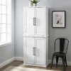 Bartlett Tall Storage Pantry With 2 Stackable Pantries White - Crosley -Baxton Home Shop GUEST 91a65e94 2502 41a4 8c9d 551eb75b1986