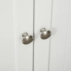 HOMCOM 41" Kitchen Pantry, 2-Door Kitchen Cabinet With 5-tier Storage Shelving, 12 Spice Racks And Adjustable Shelves For Dining Room -Baxton Home Shop GUEST 91eaddbd 5f18 4ab7 8891 3195052d3ae8