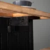 Nashhex Expandable Freestanding Kitchen Island Black/Natural - Aiden Lane -Baxton Home Shop GUEST 956933e1 0b14 4f56 af76 35a4a1dc7cd5