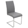 Set Of 2 Foster Contemporary Dining Chair Stainless Steel/Gray - LumiSource -Baxton Home Shop GUEST 96665c7b b5e1 426f 83f9 79bedf58630e