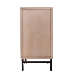 Maisas Art Deco Buffet Antique Cream/Black - Aiden Lane -Baxton Home Shop GUEST 9743aede 482f 4d50 b85e 5a0788aaf403