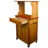 Wood Microwave Cart In Brown-Pemberly Row -Baxton Home Shop GUEST 9af86366 4e21 4071 8e38 edb8de004acd