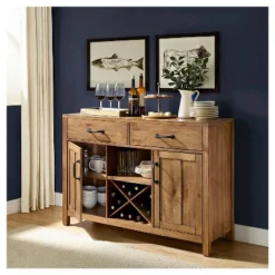 Roots Buffet - Natural - Crosley -Baxton Home Shop GUEST 9bef26eb ee72 4dc4 8215 5e38d9867c6c