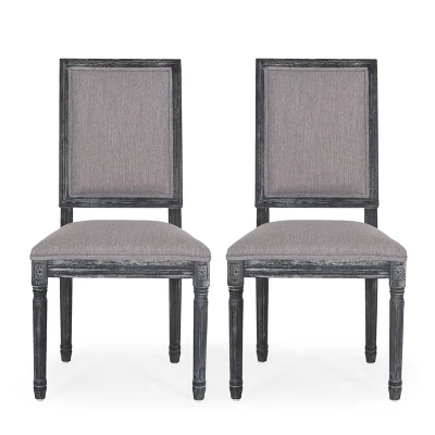 2pk Regina French Country Wood Upholstered Dining Chairs - Christopher Knight Home 15 2pk Regina French Country Wood Upholstered Dining Chairs - Christopher Knight Home - Image 13