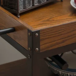 Austin Kitchen Cart Metal/Wood - Linon 22 Austin Kitchen Cart Metal/Wood - Linon -Baxton Home Shop GUEST 9ede1aa5 1931 4a0b aa6e 6baf93a20895