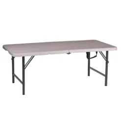 Stansport Folding Camping Table With Adjustable Height 48" X 24"