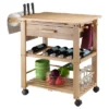 Finland Kitchen Cart Wood/Natural - Winsome 1 Finland Kitchen Cart Wood/Natural - Winsome -Baxton Home Shop GUEST a2877c1b 015f 4fe9 ab09 a6bb9666428f
